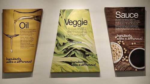 Healthier ingredients - grape seed oil, organic vegetables and organic soya sauce at BMS Organics - Southkey in Johor Bahru