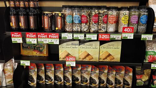 Crackers and seeds at BMS Organics - Southkey in Johor Bahru