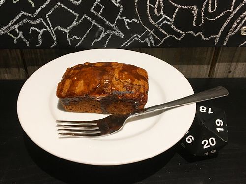 Smoked Butterscotch Banana Bread  at Table Top Cafe in Edmonton