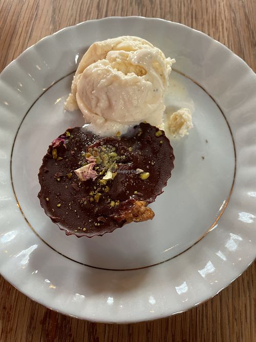 Peanut butter cup  at Cosmic Kitchen in Plymouth