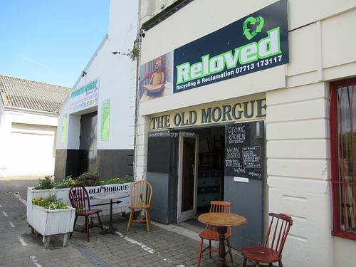 exterior at Cosmic Kitchen in Plymouth