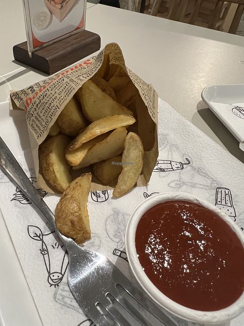 Fries 🍟   at Krowarzywa in Poznan