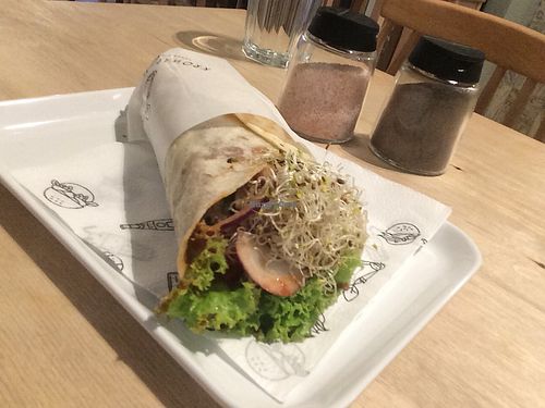 Wrap  at Krowarzywa in Poznan