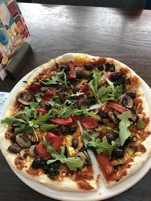 My choice of toppings... at LTN - Bella Italia in Luton