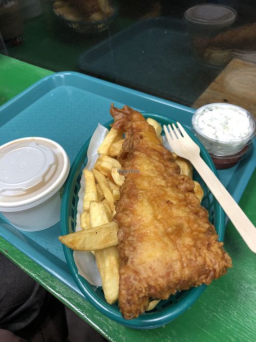 All mine at JJ's Vish & Chips in Leeds
