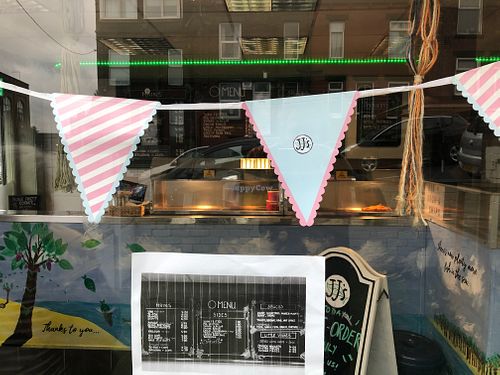 The lights are on!  at JJ's Vish & Chips in Leeds