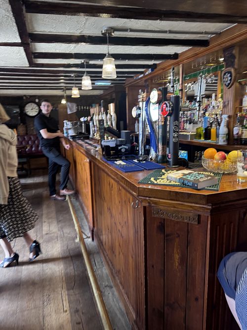 Bar   at The Crown Inn in Biggar