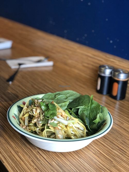 Mango salad  at Mugi in Toronto