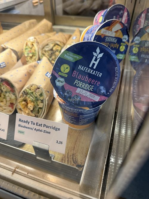 porridge  at Haferkater - Hbf Dresden in Dresden