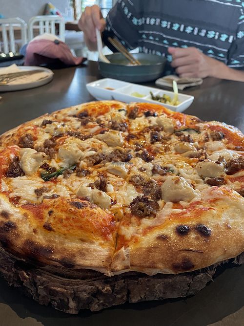 Forza pizza  at Vistro in Bangkok