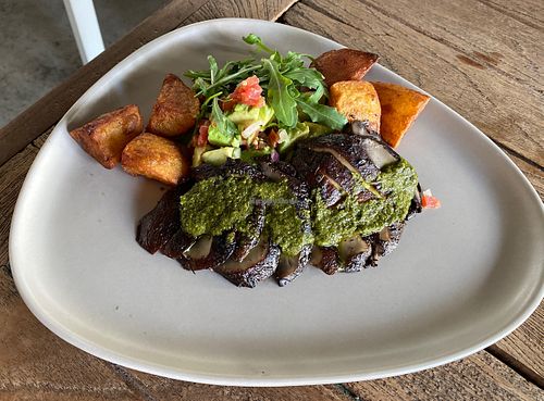 Portobello Mushroom Steak   at Vistro in Bangkok