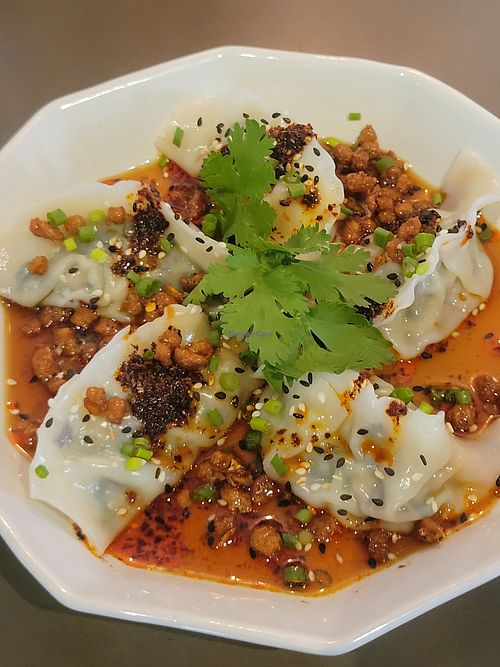 Korean dumplings at Vistro in Bangkok