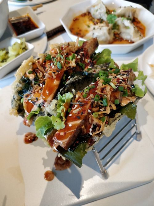 Phish Taco - recommended!! at Vistro in Bangkok