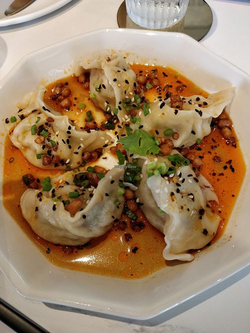 Dumplings at Vistro in Bangkok