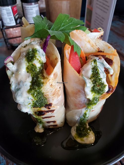 Habibi wrap at Vistro in Bangkok