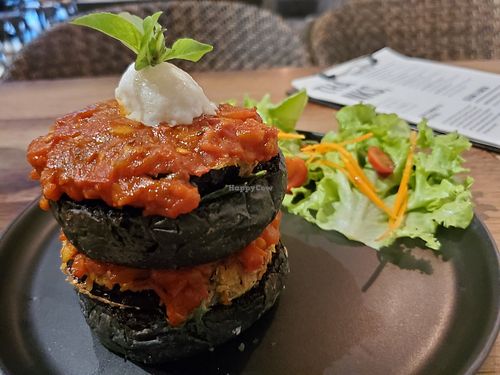 Parmigiana stack at Vistro in Bangkok