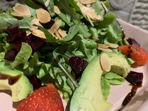 Delicious salad at Vistro in Bangkok