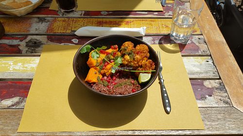 Mexican veggie bowl at Desperado in Zurich