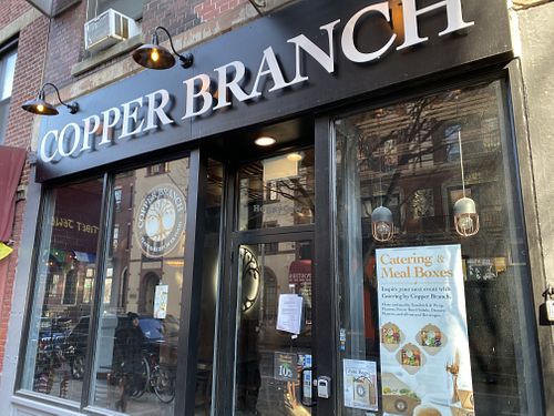 Closed location in NYC. Rent dispute  at Copper Branch in New York City