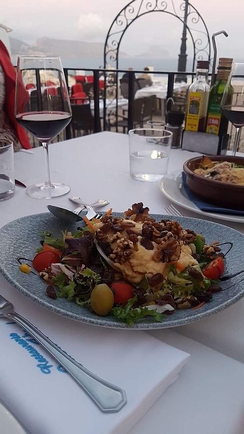 Arabian salad at Casa Vital in Altea