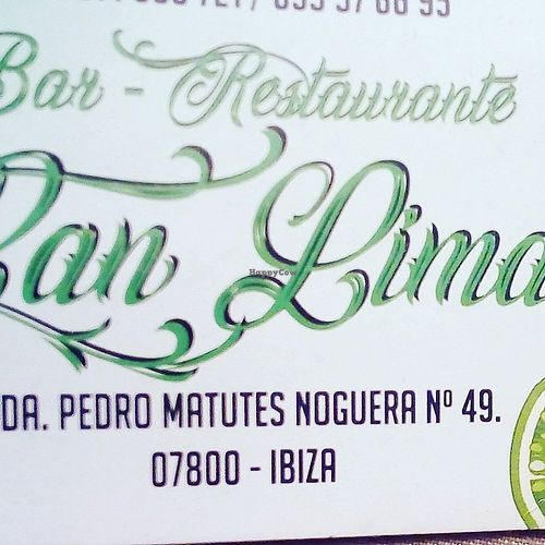 Healthy old fashioned meals...Made with love at Bar Can Lima in Ibiza