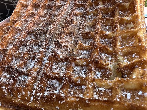 cinnamon waffle  at Bewaffel Dich in Halle