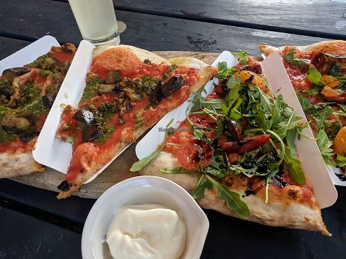 Pizza and aioli at Opopoppa in Malmo
