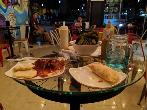 Food at Cómo Asi in Ibague