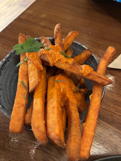 Sweet potato fries   at Cahita in Liverpool