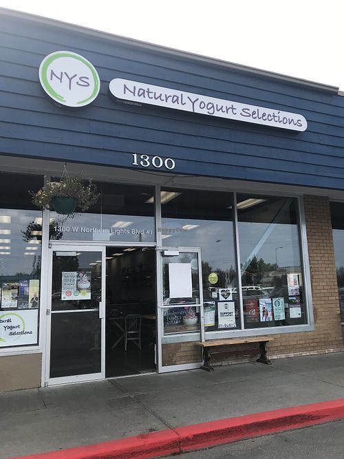 Facade at Natural Yogurt Selections in Anchorage