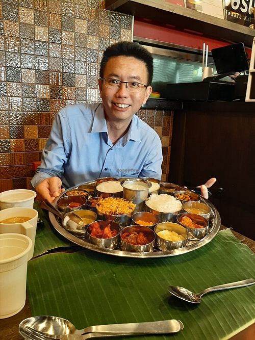 Basil’s Masala Jumbo Thali Set Meal at V'Exclusive in Central Singapore