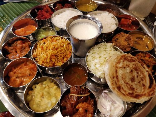 Basil’s Masala Jumbo Thali Set Meal at V'Exclusive in Central Singapore