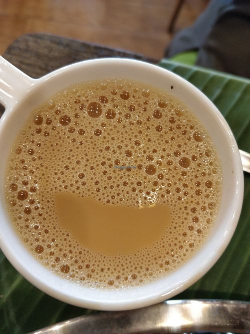 Basil tea at V'Exclusive in Central Singapore