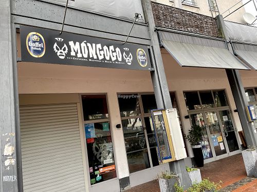 outside at Mongogo in Cologne