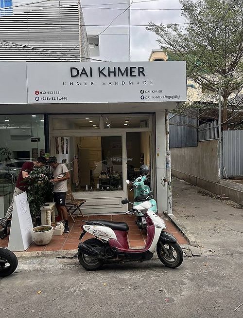   at Dai Khmer Refill Station in Phnom Penh
