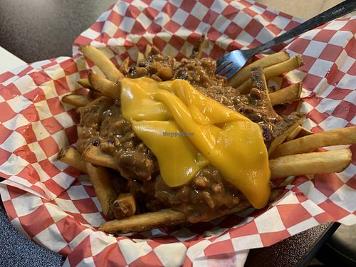 Chili cheese fries at Galaxy Rune in Seattle