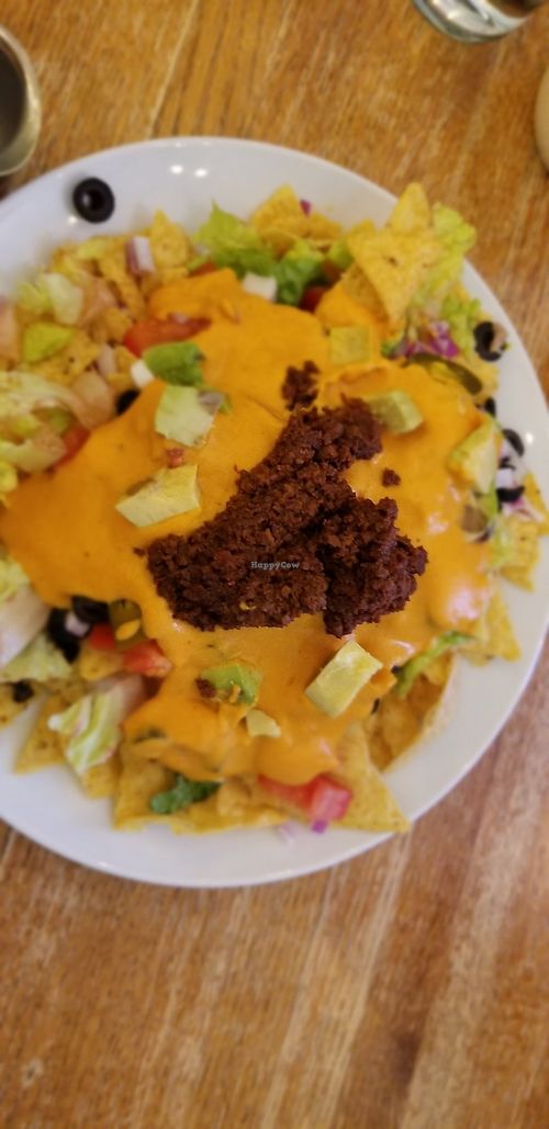 Supreme Master Nachos at Foodhisattva in Cleveland Heights