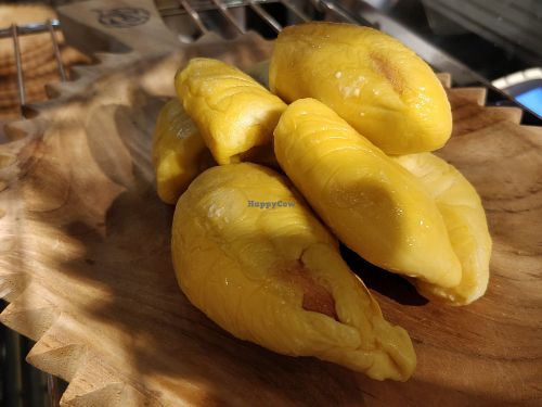 Fresh durian at Double Durian - VivoCity  in Central Singapore