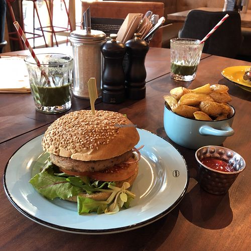 The Dutch Weedburger at The Barn. at The Barn in Utrecht