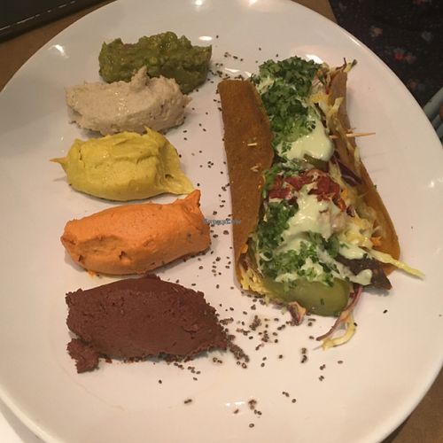 raw taco at Buenos Aires Verde - Gorriti in Buenos Aires