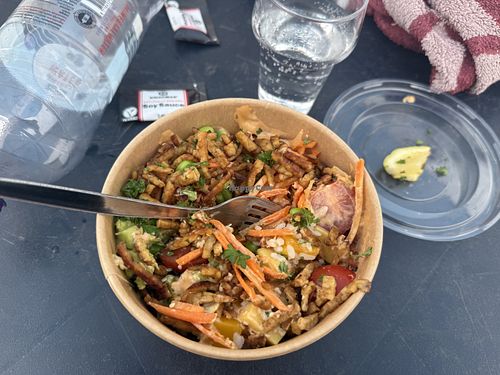 Vegan poke bowl (was er al aan begonnen, foto vergeten 🤭)  at Family in Maarheeze