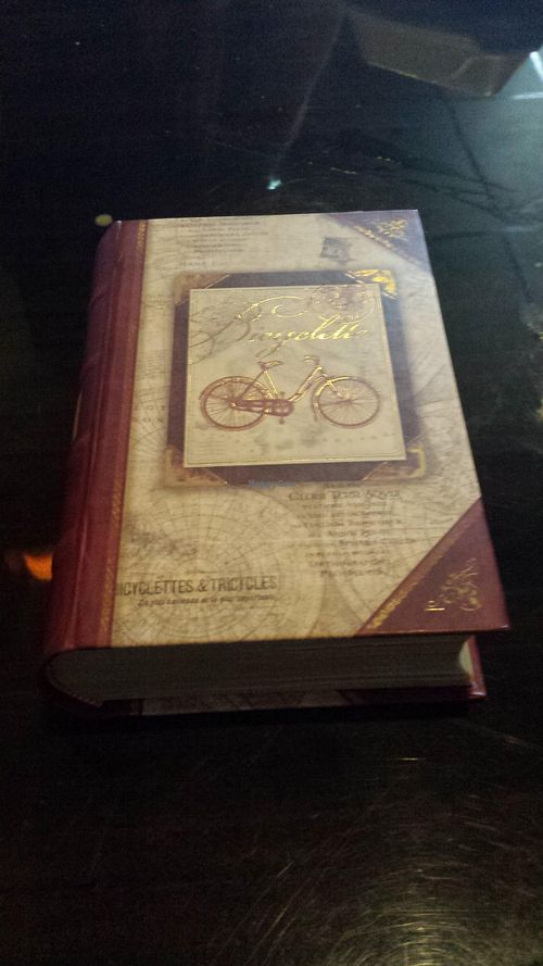 This is what the check comes in. at Dvash in Boca Raton