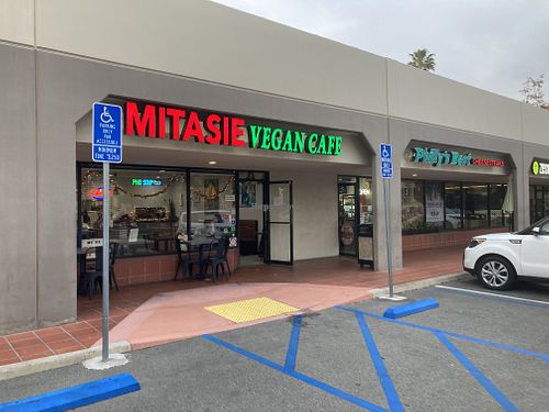 Front of restaurant   at Mitasie in Lake Forest
