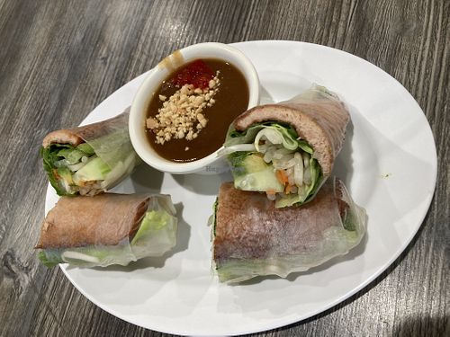 ‘Egg’ rolls  at Mitasie in Lake Forest