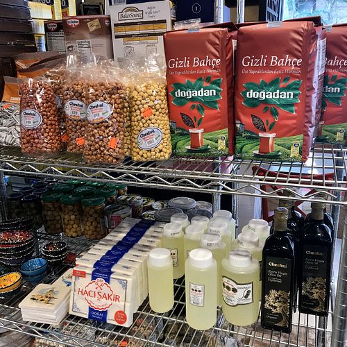 Turkish tea and other groceries for sale at Turkitch - Turkish Kitchen in Chicago