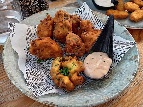 Tempura Mix & Spicy Mayo at Donna Vegana in Mallorca