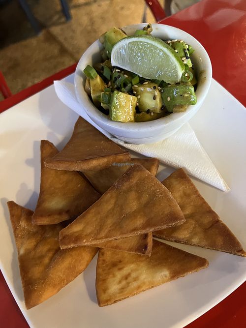 Avocado poke  at Mosa's Joint in Guam