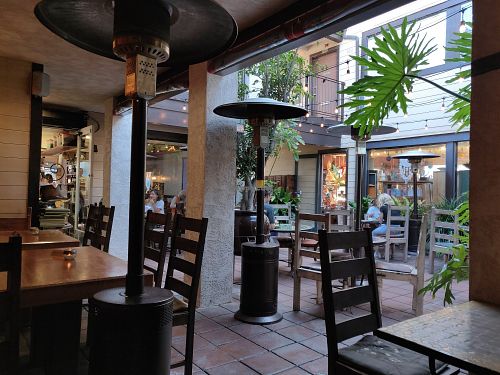 Inside at The Green Temple in Redondo Beach