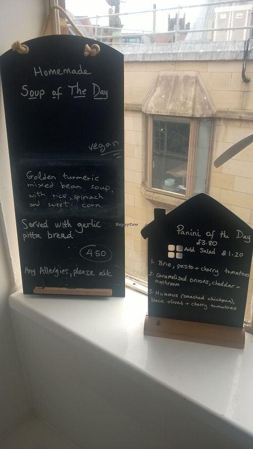 Sample menu at Meli Cafe in Newcastle Upon Tyne