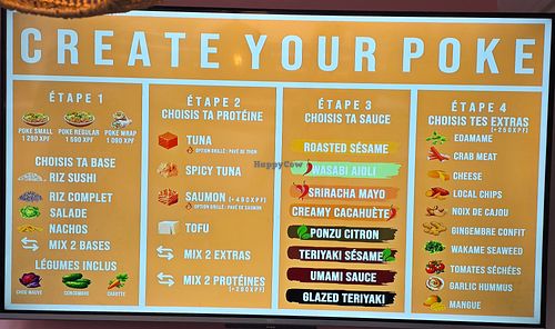  at Poke Bar in Tahiti